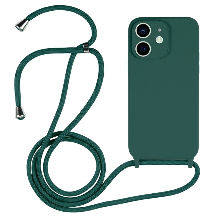 Crossbody Lanyard Liquid Silicone Case, For iPhone 13 Pro Max, For iPhone 12, For iPhone 12 Pro
