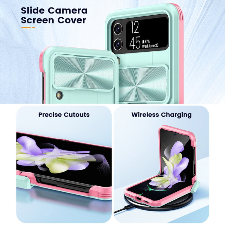 360 Full Body Sliding Camshield Phone Case, For Samsung Galaxy Z Fold4, For Samsung Galaxy Z Flip4