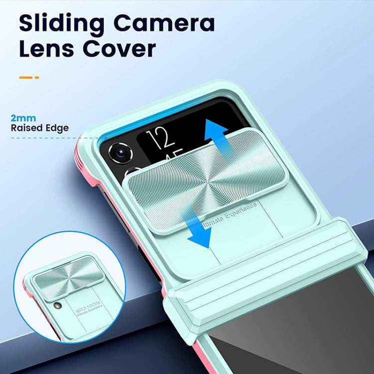 360 Full Body Sliding Camshield Phone Case, For Samsung Galaxy Z Fold4, For Samsung Galaxy Z Flip4