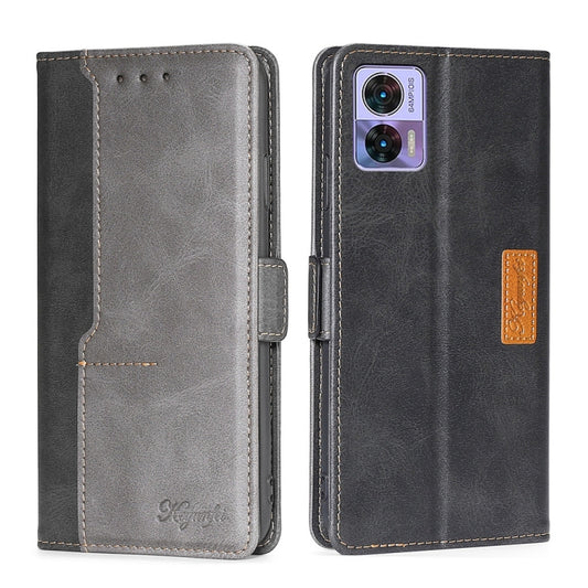 Contrast Color Side Buckle Leather Phone Case, For Motorola Edge 30 Neo, For Motorola Edge 2022, For Motorola Edge S30 Pro 5G/Edge 30 Fusion, For Motorola Edge 30 Ultra / Moto X30 Pro, For Edge 30 Ultra / Moto X30 Pro, For Sony Xperia 5 IV             ...