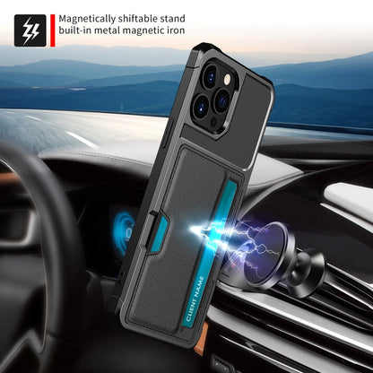 ZM02 Card Slot Holder Phone Case, For iPhone 14 Pro Max, For iPhone 14 Pro, For iPhone 14, For iPhone 14 Plus