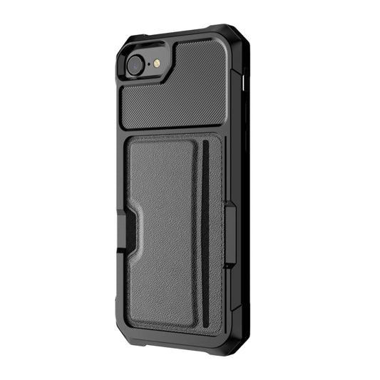 ZM02 Card Slot Holder Phone Case, For iPhone SE 2022 / SE 2020 / 8 / 7, For iPhone 8 Plus / 7 Plus, For iPhone XS / X, For iPhone XR, For iPhone XS Max, For iPhone 11, For iPhone 11 Pro, For iPhone 11 Pro Max, For iPhone 12, For iPhone 12 mini         ...