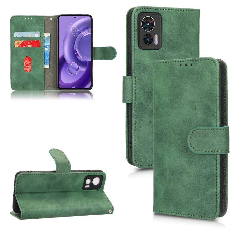 Skin Feel Magnetic Flip Leather Phone Case, For Motorola Edge 30 Lite / Edge 30 Neo, For Motorola Moto G62, For Samsung Galaxy A04 4G, For ZTE Blade A72 5G