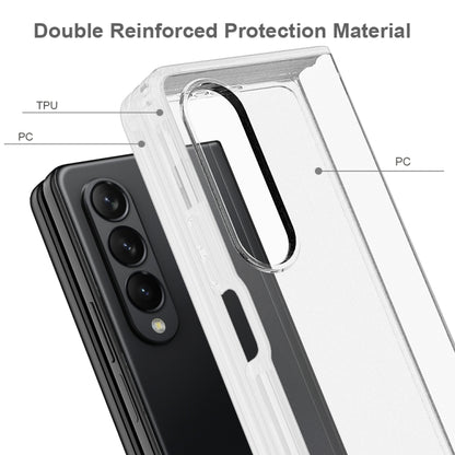 Frosted Hard PC Soft TPU Phone Case, For Samsung Galaxy Z Fold4