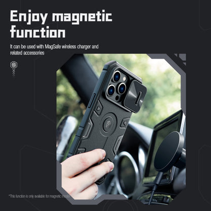 NILLKIN CamShield Armor Pro Magnetic Phone Case, For iPhone 14, For iPhone 14 Pro, For iPhone 14 Plus, For iPhone 14 Pro Max