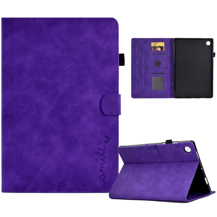 Embossed Smile Flip Tablet Leather Case, For Samsung Galaxy Tab A8 10.5 2021, For Samsung Galaxy Tab A7 Lite T220, For Samsung Galaxy Tab A 8.0 2019 T290, For Samsung Galaxy Tab A7 10.4 2020 T500, For Samsung Galaxy Tab A 10.1 2019 T510                ...