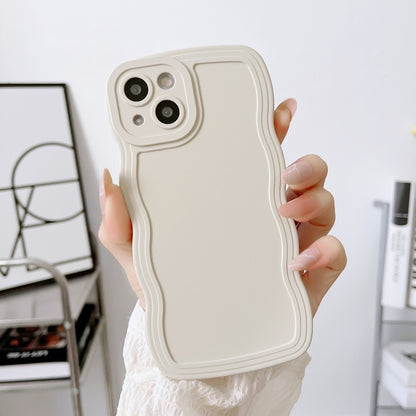 Wave Edge Silicone Phone Case, For iPhone 12 Pro Max, For iPhone 11, For iPhone 11 Pro, For iPhone 11 Pro Max, For iPhone 13 mini