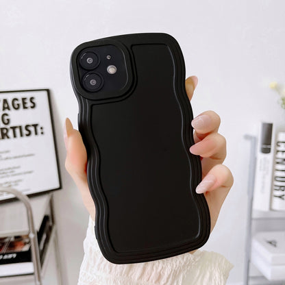 Wave Edge Silicone Phone Case, For iPhone 12 Pro Max, For iPhone 11, For iPhone 11 Pro, For iPhone 11 Pro Max, For iPhone 13 mini