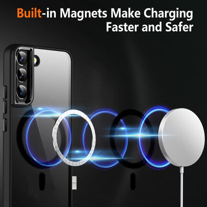 Acrylic PC MagSafe Phone Case, For Samsung Galaxy S22 5G, For Samsung Galaxy S22+ 5G