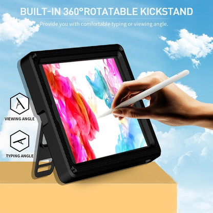 EVA + PC Tablet Case with Shoulder Strap, For iPad Air / Air 2 / 9.7 2017 / 9.7 2018, For iPad 10.2 2022 / 2021 / 2020 / 2019 / 10.5, For iPad Pro 11 inch 2020 / 2018 / Air 5 / Air 4
