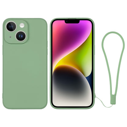 Silicone Phone Case with Wrist Strap, For iPhone 14, For iPhone 14 Plus, For iPhone 14 Pro, For iPhone 14 Pro Max