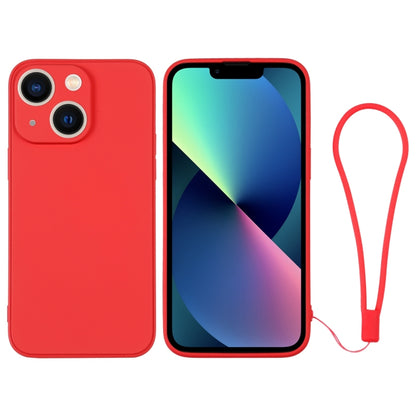 Silicone Phone Case with Wrist Strap, For iPhone 13 mini, For iPhone 13, For iPhone 13 Pro, For iPhone 13 Pro Max