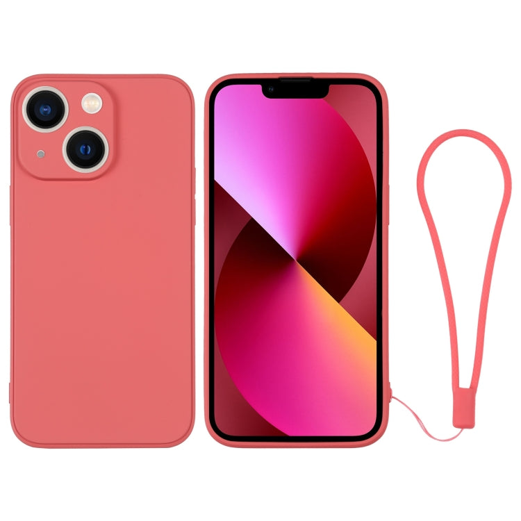 Silicone Phone Case with Wrist Strap, For iPhone 13 mini, For iPhone 13, For iPhone 13 Pro, For iPhone 13 Pro Max