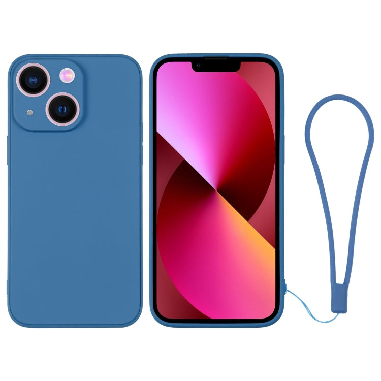 Silicone Phone Case with Wrist Strap, For iPhone 13 mini, For iPhone 13, For iPhone 13 Pro, For iPhone 13 Pro Max