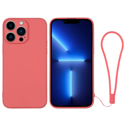 Silicone Phone Case with Wrist Strap, For iPhone 13 mini, For iPhone 13, For iPhone 13 Pro, For iPhone 13 Pro Max