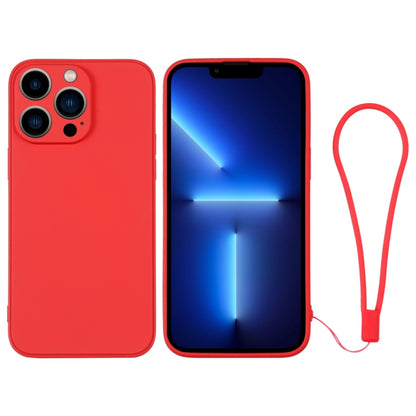 Silicone Phone Case with Wrist Strap, For iPhone 13 mini, For iPhone 13, For iPhone 13 Pro, For iPhone 13 Pro Max