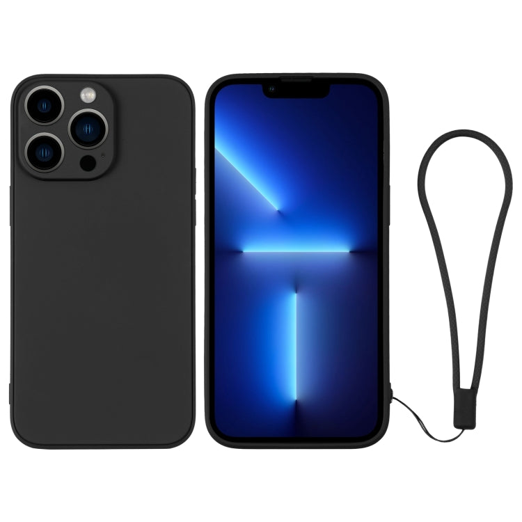 Silicone Phone Case with Wrist Strap, For iPhone 13 mini, For iPhone 13, For iPhone 13 Pro, For iPhone 13 Pro Max