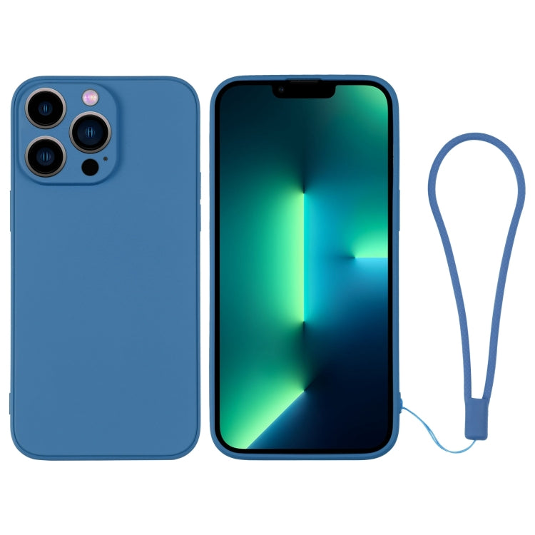 Silicone Phone Case with Wrist Strap, For iPhone 13 mini, For iPhone 13, For iPhone 13 Pro, For iPhone 13 Pro Max