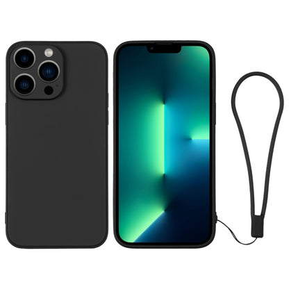 Silicone Phone Case with Wrist Strap, For iPhone 13 mini, For iPhone 13, For iPhone 13 Pro, For iPhone 13 Pro Max