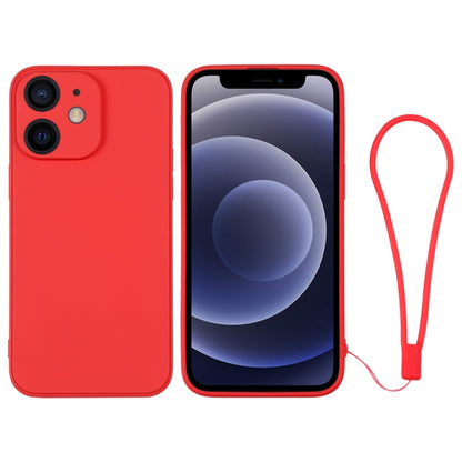 Silicone Phone Case with Wrist Strap, For iPhone 12 mini, For iPhone 12, For iPhone 12 Pro, For iPhone 12 Pro Max
