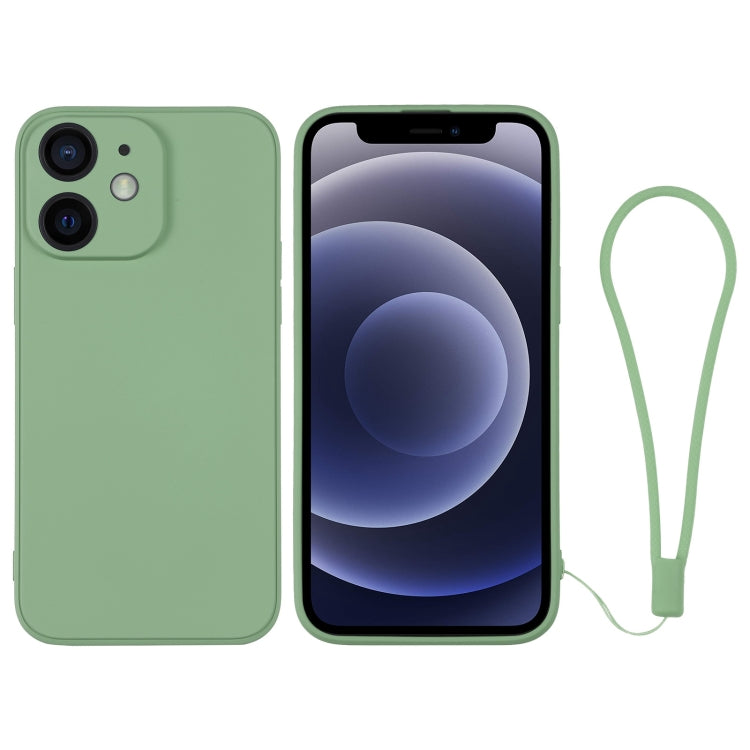 Silicone Phone Case with Wrist Strap, For iPhone 12 mini, For iPhone 12, For iPhone 12 Pro, For iPhone 12 Pro Max