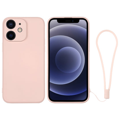 Silicone Phone Case with Wrist Strap, For iPhone 12 mini, For iPhone 12, For iPhone 12 Pro, For iPhone 12 Pro Max