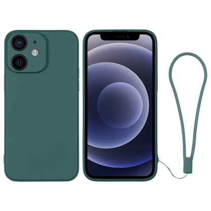 Silicone Phone Case with Wrist Strap, For iPhone 12 mini, For iPhone 12, For iPhone 12 Pro, For iPhone 12 Pro Max