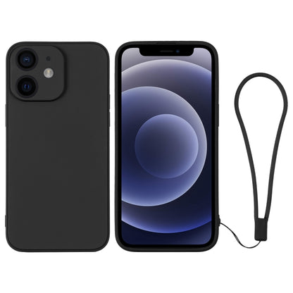 Silicone Phone Case with Wrist Strap, For iPhone 12 mini, For iPhone 12, For iPhone 12 Pro, For iPhone 12 Pro Max