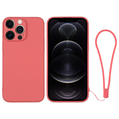 Silicone Phone Case with Wrist Strap, For iPhone 12 mini, For iPhone 12, For iPhone 12 Pro, For iPhone 12 Pro Max