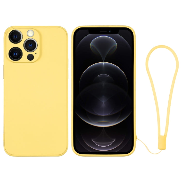Silicone Phone Case with Wrist Strap, For iPhone 12 mini, For iPhone 12, For iPhone 12 Pro, For iPhone 12 Pro Max