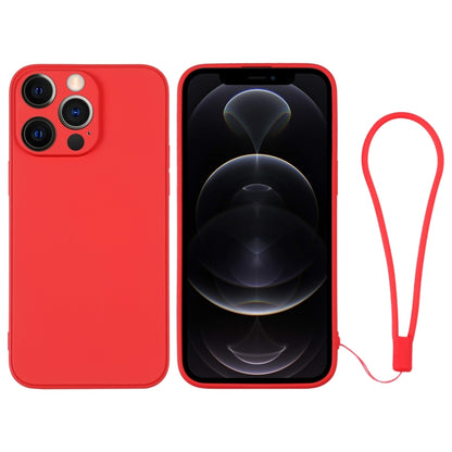 Silicone Phone Case with Wrist Strap, For iPhone 12 mini, For iPhone 12, For iPhone 12 Pro, For iPhone 12 Pro Max