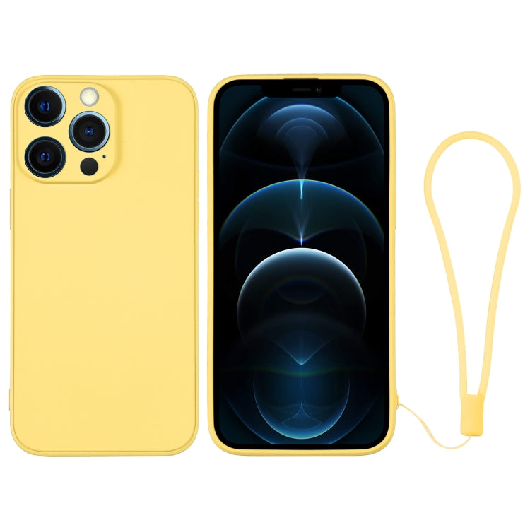 Silicone Phone Case with Wrist Strap, For iPhone 12 mini, For iPhone 12, For iPhone 12 Pro, For iPhone 12 Pro Max