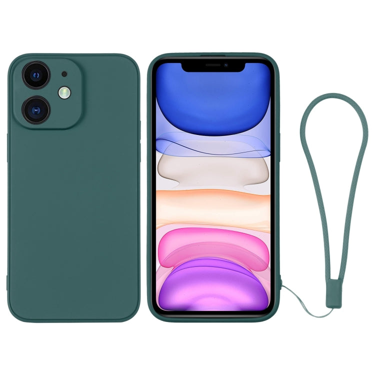 Silicone Phone Case with Wrist Strap, For iPhone 11, For iPhone 11 Pro, For iPhone 11 Pro Max