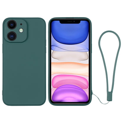 Silicone Phone Case with Wrist Strap, For iPhone 11, For iPhone 11 Pro, For iPhone 11 Pro Max