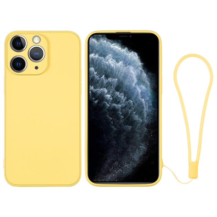 Silicone Phone Case with Wrist Strap, For iPhone 11, For iPhone 11 Pro, For iPhone 11 Pro Max