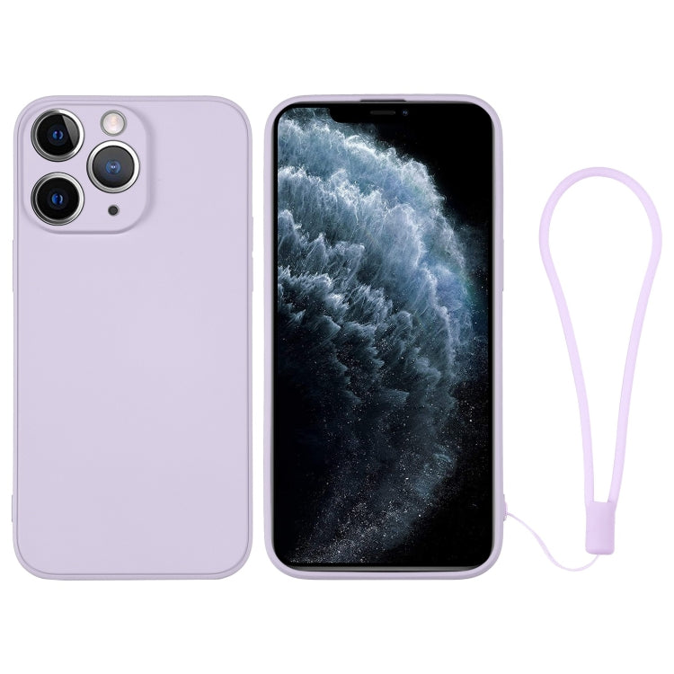 Silicone Phone Case with Wrist Strap, For iPhone 11, For iPhone 11 Pro, For iPhone 11 Pro Max