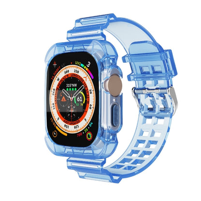 Glacier Transparent TPU Integrated Watch Band, For Apple Watch Ultra 49mm