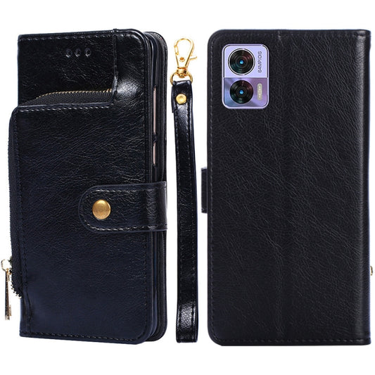 Zipper Bag Flip Leather Phone Case, For Motorola Edge 30 Neo, For Motorola Edge 2022, For Huawei Mate 50, For Huawei Mate 50 Pro, For Motorola Edge X30 Pro 5G / Edge 30 Ultra, For Sony Xperia 5 IV, For Samsung Galaxy A23e / A22e