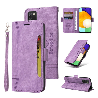 BETOPNICE Dual-side Buckle Leather Phone Case, For Samsung Galaxy A03 164mm, For Samsung Galaxy A03s 166mm, For Samsung Galaxy A03 166mm, For Samsung Galaxy A12 5G / 4G, For Samsung Galaxy A13 4G, For Samsung Galaxy A22 4G EU Version                   ...