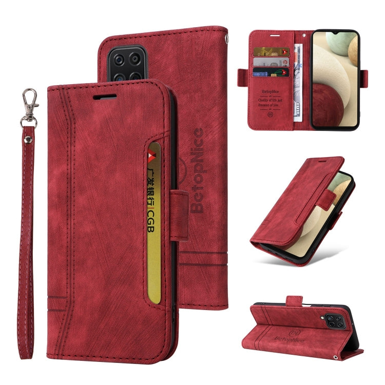 BETOPNICE Dual-side Buckle Leather Phone Case, For Samsung Galaxy A03 164mm, For Samsung Galaxy A03s 166mm, For Samsung Galaxy A03 166mm, For Samsung Galaxy A12 5G / 4G, For Samsung Galaxy A13 4G, For Samsung Galaxy A22 4G EU Version                   ...
