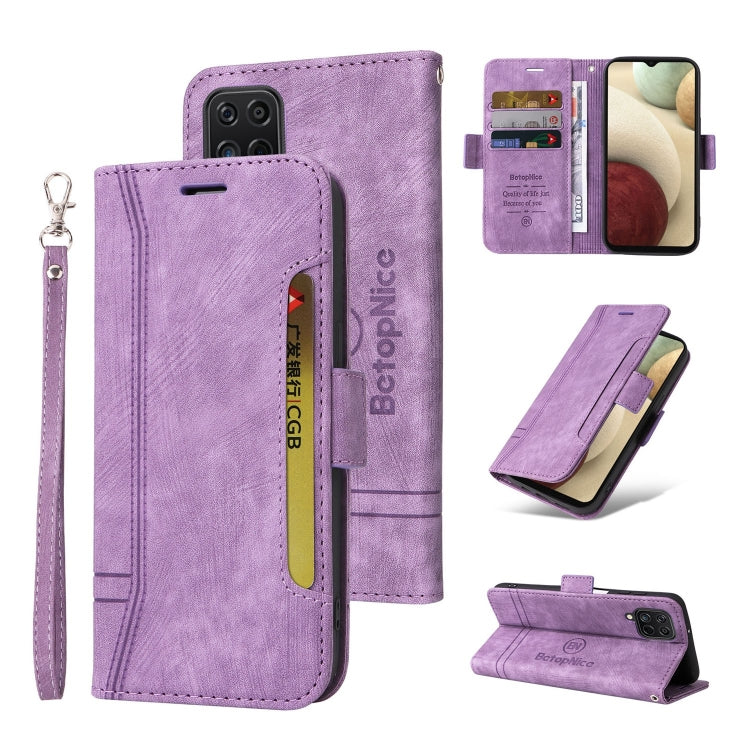 BETOPNICE Dual-side Buckle Leather Phone Case, For Samsung Galaxy A03 164mm, For Samsung Galaxy A03s 166mm, For Samsung Galaxy A03 166mm, For Samsung Galaxy A12 5G / 4G, For Samsung Galaxy A13 4G, For Samsung Galaxy A22 4G EU Version                   ...