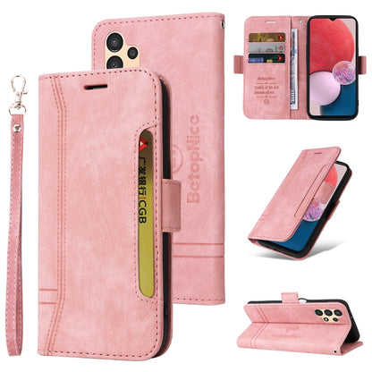 BETOPNICE Dual-side Buckle Leather Phone Case, For Samsung Galaxy A03 164mm, For Samsung Galaxy A03s 166mm, For Samsung Galaxy A03 166mm, For Samsung Galaxy A12 5G / 4G, For Samsung Galaxy A13 4G, For Samsung Galaxy A22 4G EU Version                   ...