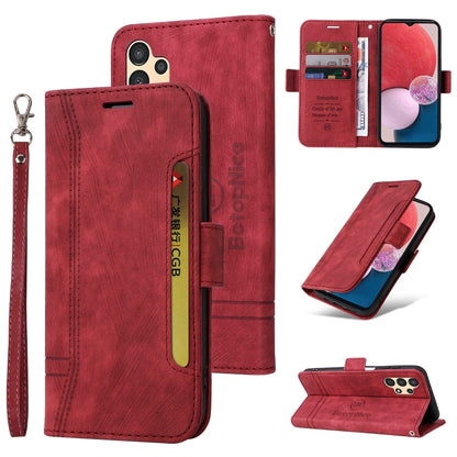 BETOPNICE Dual-side Buckle Leather Phone Case, For Samsung Galaxy A03 164mm, For Samsung Galaxy A03s 166mm, For Samsung Galaxy A03 166mm, For Samsung Galaxy A12 5G / 4G, For Samsung Galaxy A13 4G, For Samsung Galaxy A22 4G EU Version                   ...