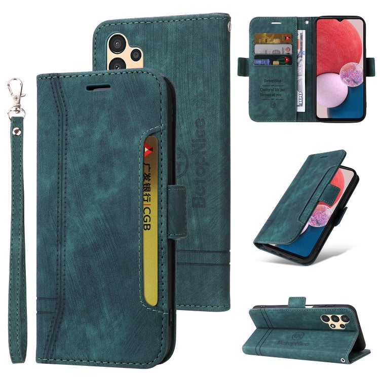 BETOPNICE Dual-side Buckle Leather Phone Case, For Samsung Galaxy A03 164mm, For Samsung Galaxy A03s 166mm, For Samsung Galaxy A03 166mm, For Samsung Galaxy A12 5G / 4G, For Samsung Galaxy A13 4G, For Samsung Galaxy A22 4G EU Version                   ...