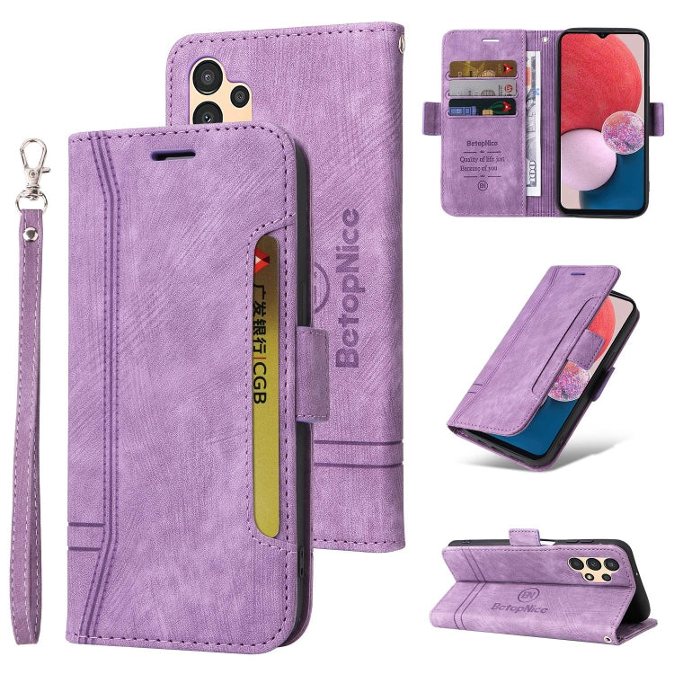 BETOPNICE Dual-side Buckle Leather Phone Case, For Samsung Galaxy A03 164mm, For Samsung Galaxy A03s 166mm, For Samsung Galaxy A03 166mm, For Samsung Galaxy A12 5G / 4G, For Samsung Galaxy A13 4G, For Samsung Galaxy A22 4G EU Version                   ...