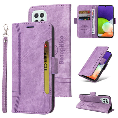 BETOPNICE Dual-side Buckle Leather Phone Case, For Samsung Galaxy A03 164mm, For Samsung Galaxy A03s 166mm, For Samsung Galaxy A03 166mm, For Samsung Galaxy A12 5G / 4G, For Samsung Galaxy A13 4G, For Samsung Galaxy A22 4G EU Version                   ...