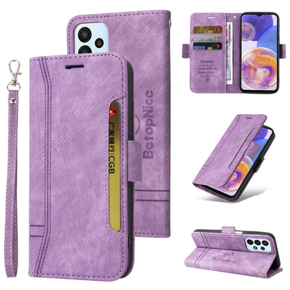 BETOPNICE Dual-side Buckle Leather Phone Case, For Samsung Galaxy A03 164mm, For Samsung Galaxy A03s 166mm, For Samsung Galaxy A03 166mm, For Samsung Galaxy A12 5G / 4G, For Samsung Galaxy A13 4G, For Samsung Galaxy A22 4G EU Version                   ...
