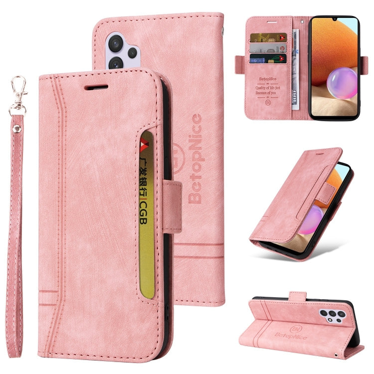 BETOPNICE Dual-side Buckle Leather Phone Case, For Samsung Galaxy A03 164mm, For Samsung Galaxy A03s 166mm, For Samsung Galaxy A03 166mm, For Samsung Galaxy A12 5G / 4G, For Samsung Galaxy A13 4G, For Samsung Galaxy A22 4G EU Version                   ...