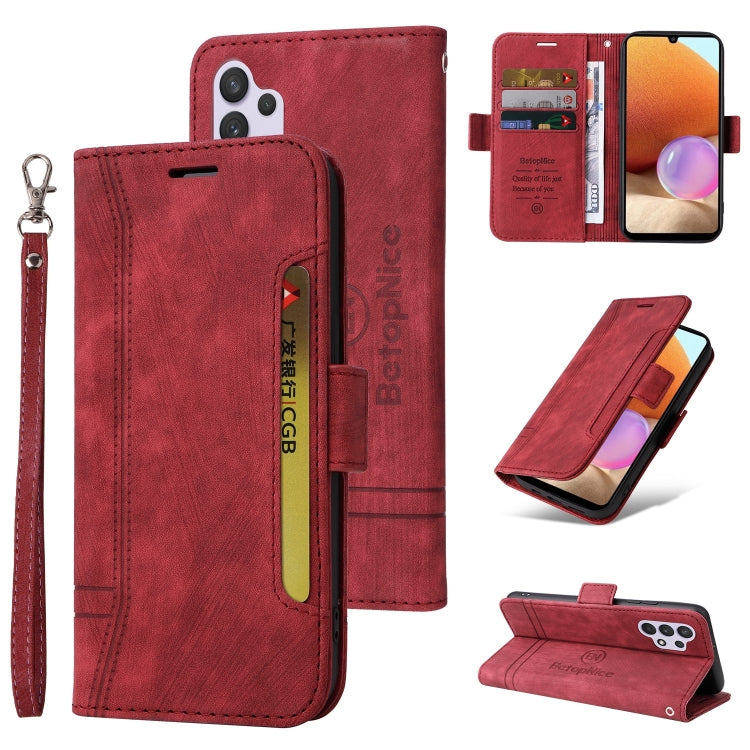 BETOPNICE Dual-side Buckle Leather Phone Case, For Samsung Galaxy A03 164mm, For Samsung Galaxy A03s 166mm, For Samsung Galaxy A03 166mm, For Samsung Galaxy A12 5G / 4G, For Samsung Galaxy A13 4G, For Samsung Galaxy A22 4G EU Version                   ...