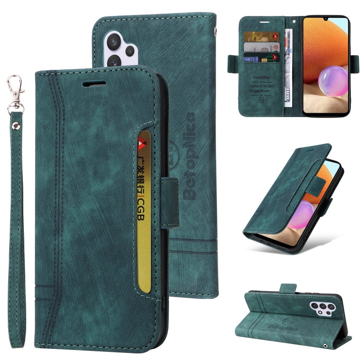 BETOPNICE Dual-side Buckle Leather Phone Case, For Samsung Galaxy A03 164mm, For Samsung Galaxy A03s 166mm, For Samsung Galaxy A03 166mm, For Samsung Galaxy A12 5G / 4G, For Samsung Galaxy A13 4G, For Samsung Galaxy A22 4G EU Version                   ...